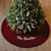 50" Tree Skirt | Crochet Crimson Circle