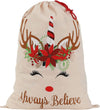 Christmas Sacks | Reindeer Unicorn