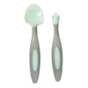 Toddler Fork & Spoon Cutlery Set | Pistachio Green