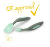 Toddler Fork & Spoon Cutlery Set | Pistachio Green