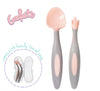 Toddler Fork & Spoon Cutlery Set | Tutti Fruiti Pink