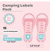 Watercolor | Camping Labels Value Pack