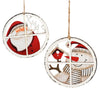 Peek-A-Boo Ornament | Santa By The Window