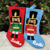 17" Nutcracker Large Stocking | Set of 2