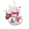 Rustic Rudolph Ornament  | Snowman