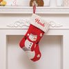 Santa and Frosty Festive Stocking | Snowy Snowman