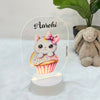 Acrylic LED Night Lamp | Cupcake Glow