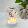 Acrylic LED Night Lamp | Elephant's Twilight Trunk