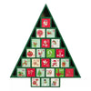 Wooden Advent Calendar | Green Tree of Treasures