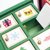 Wooden Advent Calendar | Tinsel Town House