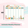 Animals | Weekly Planner Wall Sticker