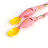 Handi Cutlery Attachable Weaning Cutlery Set | Teddy Bear Pink