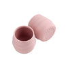 Sippit - Anti-Slip Silicone Open Drinking Cup | Blush (Pack of 2)