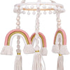 Cot Mobile | Rainbow Macrame (Pink)