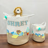 Jute Cotton Storage Basket | Skybound Teddy