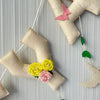 Personalised Name Bunting/Garland | Birds & Butterflies