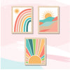 Boho Rainbow | Framed Wall Art (Set of 3)