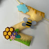 Personalised Name Bunting/Garland | Bumble Bee