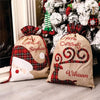 Burlap Holiday Treasure Sack | Set of 2