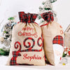 Burlap Holiday Treasure Sack | Set of 2