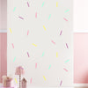 Candy Floss | Mini Wall Art Sticker