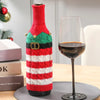 Handmade Knitted Bottle Covers (Set of 4)