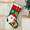 Snowflake Serenade Stocking | Santa