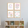 Cool Frames | Framed Wall Art (Set of 4)