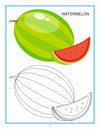 Creative Colouring Book - Fruits