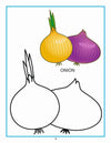 Creative Colouring Book - Vegetables