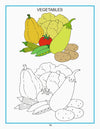 Creative Colouring Book - Vegetables