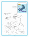 Creative Colouring Book - Water Animals