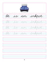 Cursive Writing Book (Sentences) Part 3