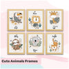 Cute Animals | Framed Wall Art (Set of 6)