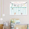 Cute Boho | Weekly Planner Wall Sticker