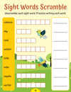 Dolch Sight Words Level 4- Simple Words and Activities for Beginner Readers