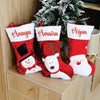 The Scarlet Fur Stockings | Set of 3