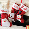 The Scarlet Fur Stockings | Set of 3