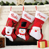 The Scarlet Fur Stockings | Set of 3