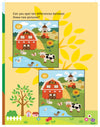 Farm Activity and Colouring Book- Die Cut Animal Shaped Book