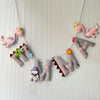 Personalised Name Bunting/Garland | Fiona The Dinosaur