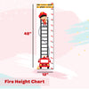 Fire Brigade | Height Chart Wall Sticker