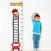 Fire Brigade | Height Chart Wall Sticker