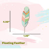 Floating Feather | Mini Wall Art Sticker