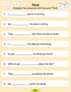 Fluency Sentences Book 3