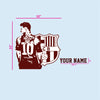 Generic Leo Messi Football Player | Wall Name Sticker