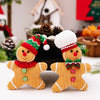 Handmade Knitted GingerBread Ornaments | Set of 2