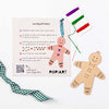 Mini Craft | Gingerbread Man Lacing Ornament