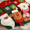 Snowflake Serenade Stocking | Santa