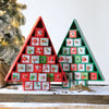 Wooden Advent Calendar | Green Tree of Treasures